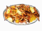 Mix Seafood Grill With Rice 3 Persons