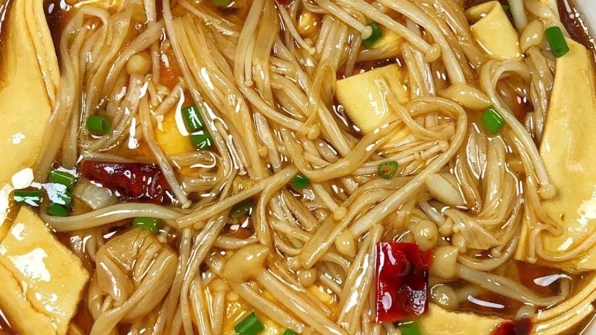 豆皮金针菇