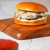 Truffle Mushroom Burger