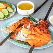 Chicken Charcoal Half