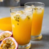 Minty Passion Fruit Refresher