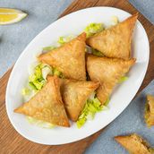 Vegetable Samosa Dish