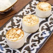 Vanilla Cheesecakes With Sour Cream