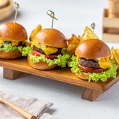 Trio Wagyu Burger
