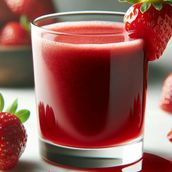 Strawberry juice