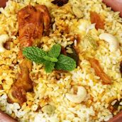 Chicken biryani