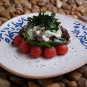 Lamb with Cheese -Clay Pot