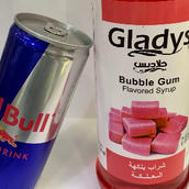 Red Bull Flavored Bubble Gum 