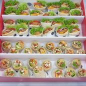 Chicken Wrap Mini Sandwich