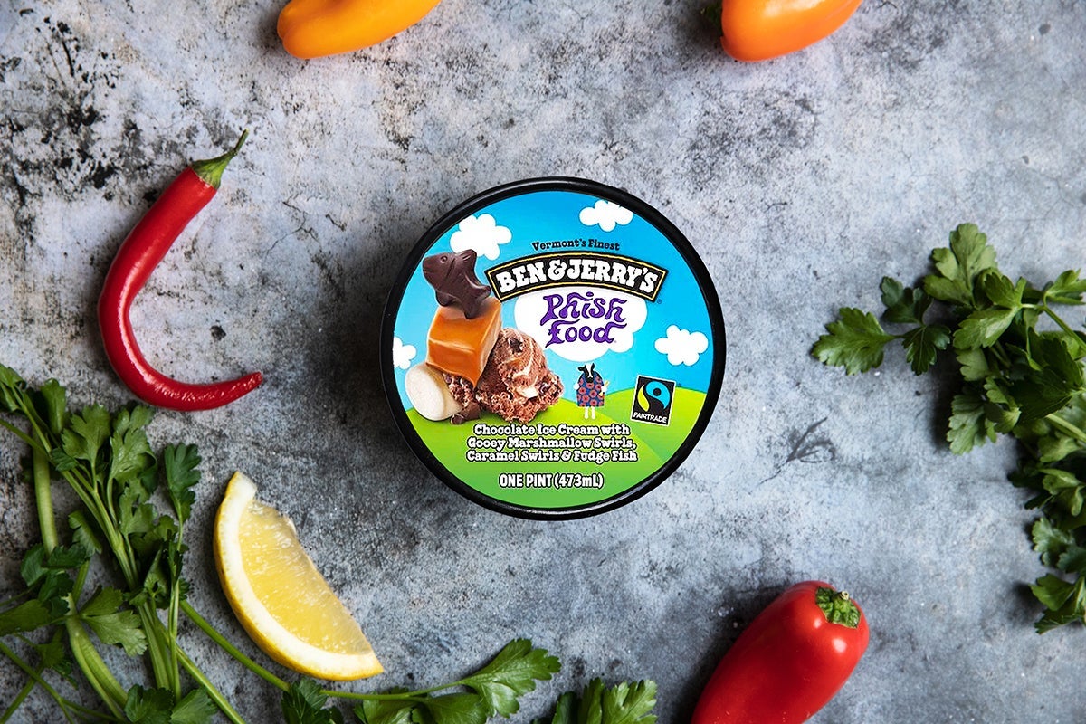 Ben & Jerry's Phish Food Ice Cream
