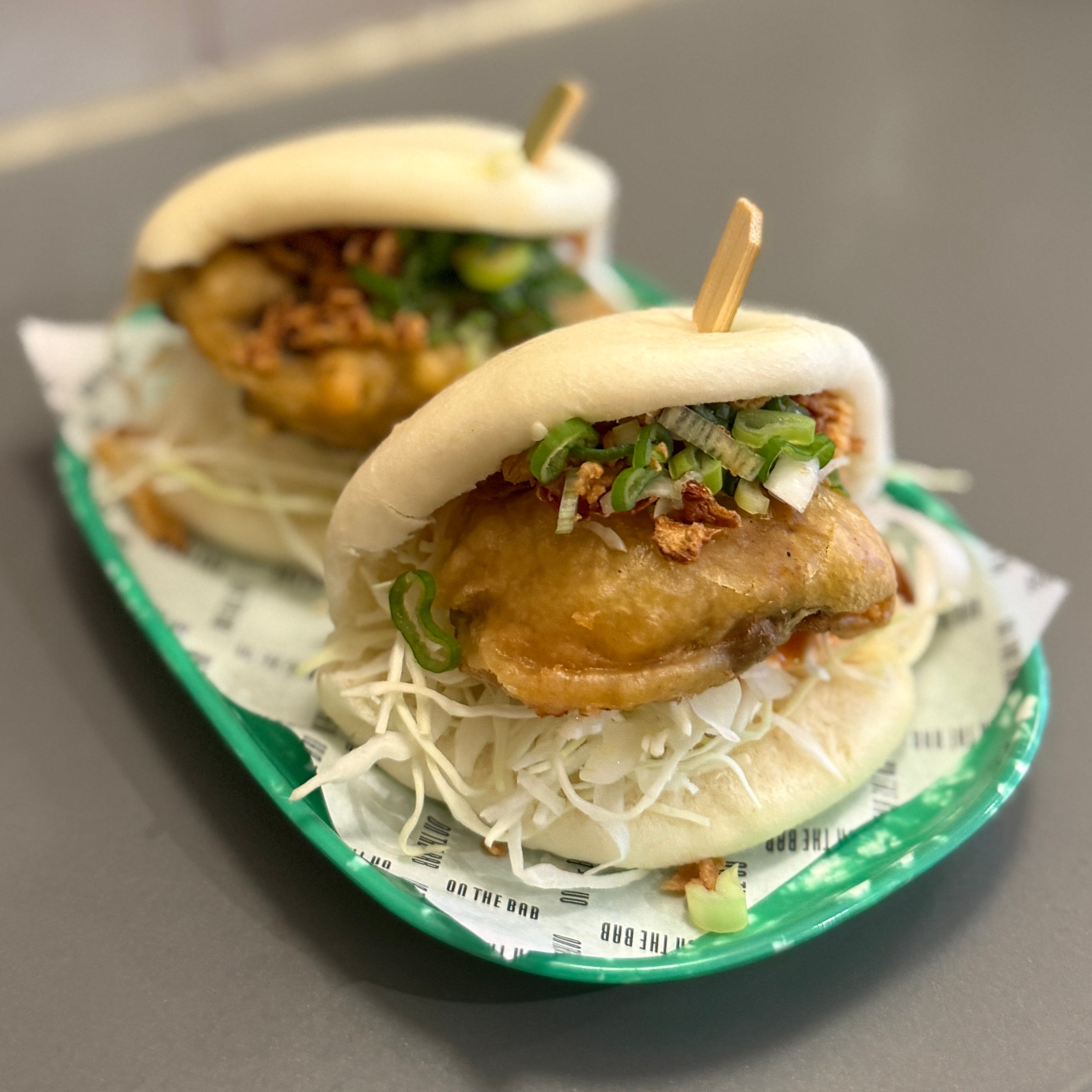 Buns with Mushroom Fritters