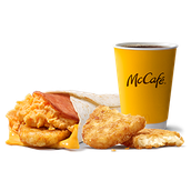 Egg and HashBrown Wrap Meal