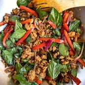 Stir Fried Basil