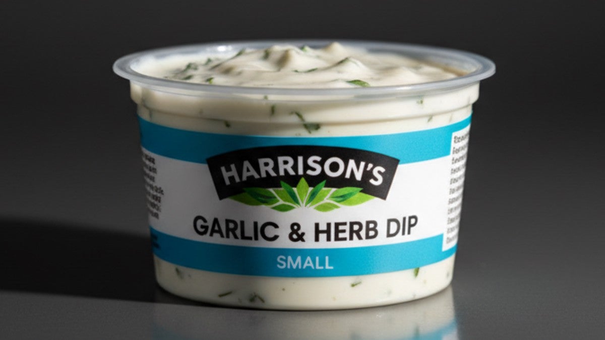 Harrisons Garlic & Herb Dip (2 Dips)