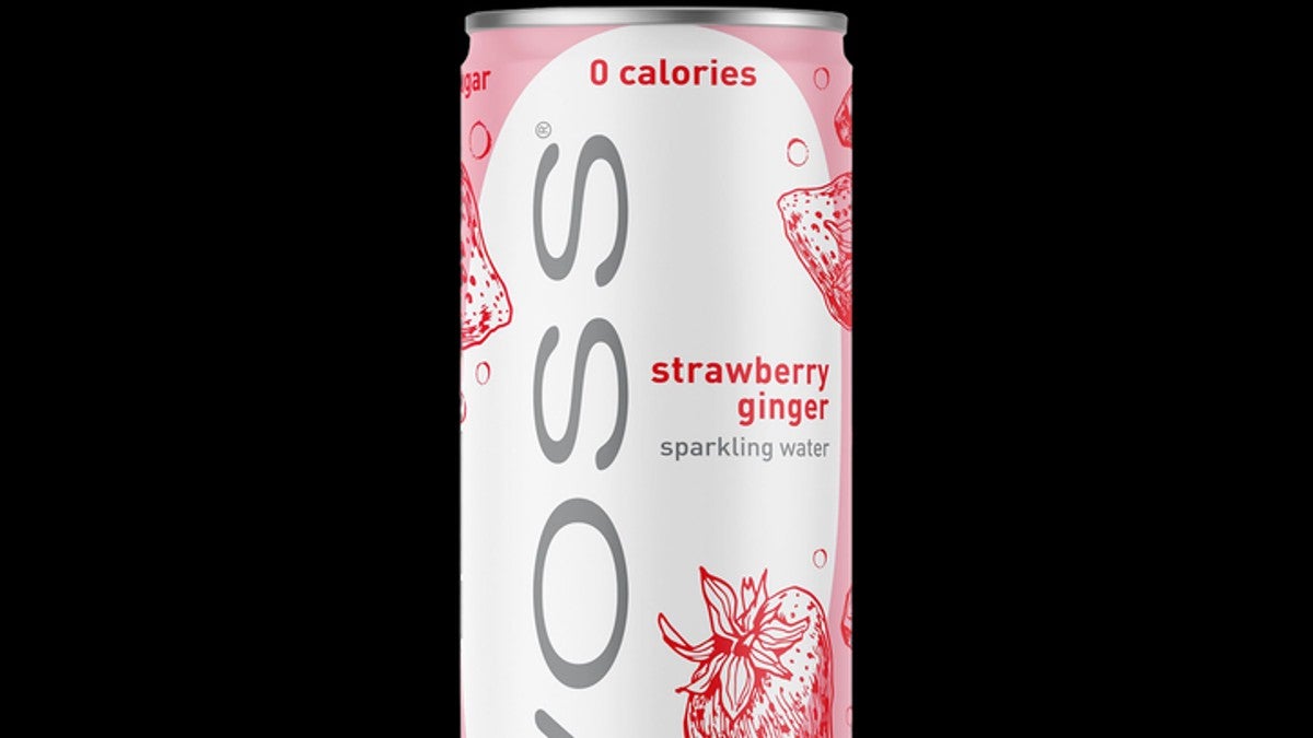 Voss sparkling- Stawberry Ginger