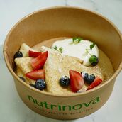 Pancakes with Cottage Cheese And Berries