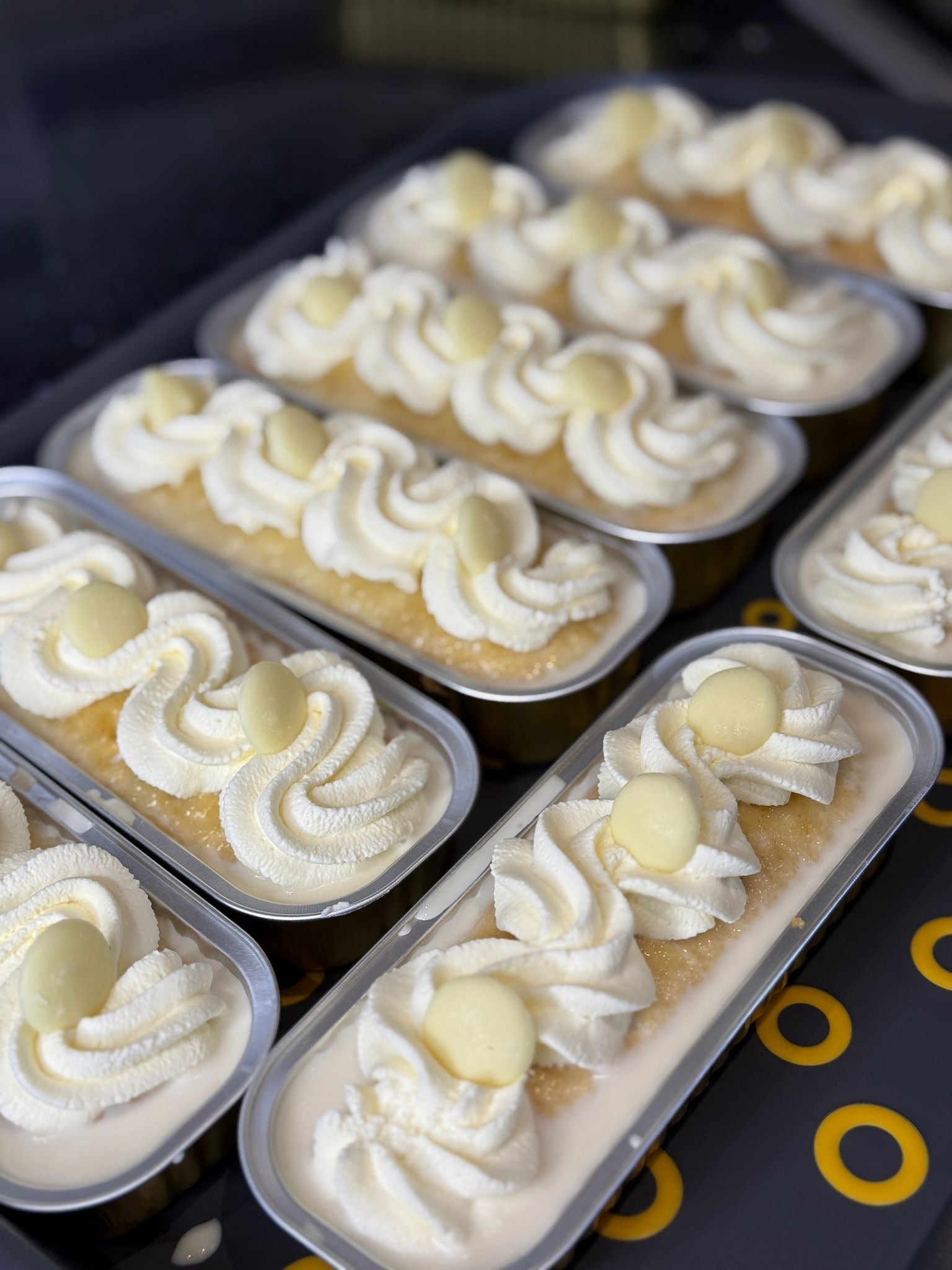 Home made milk cake vanilla