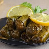 Stuffed grape leaves