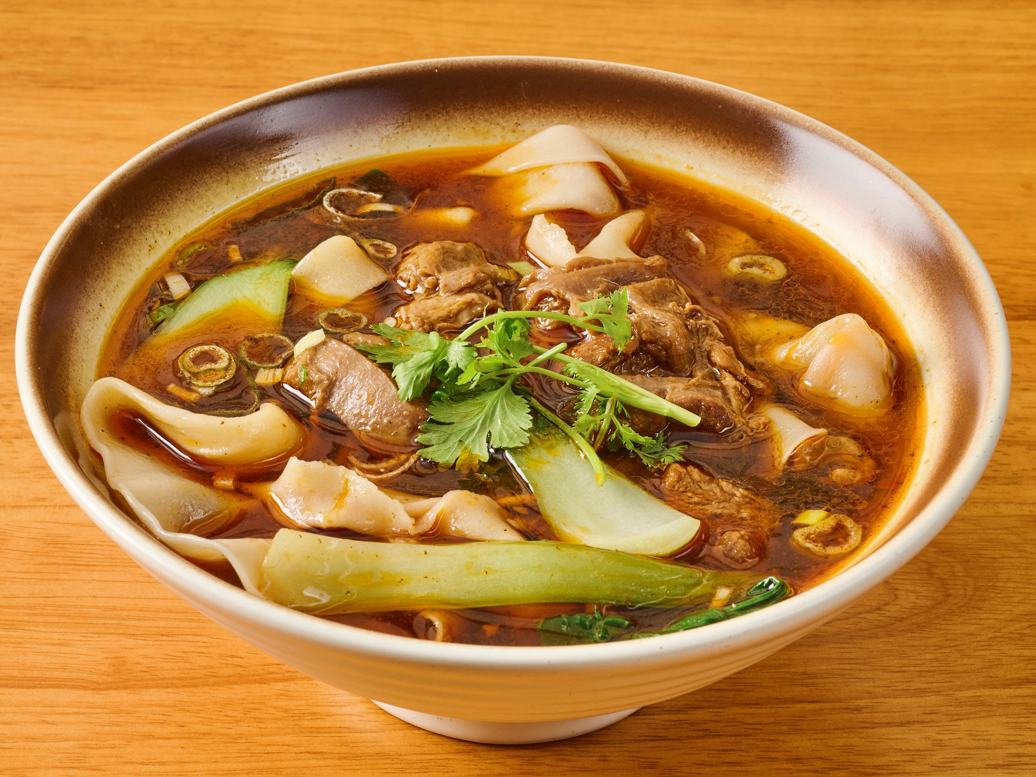 Stewed Brisket Noodles 红烧牛腩汤面