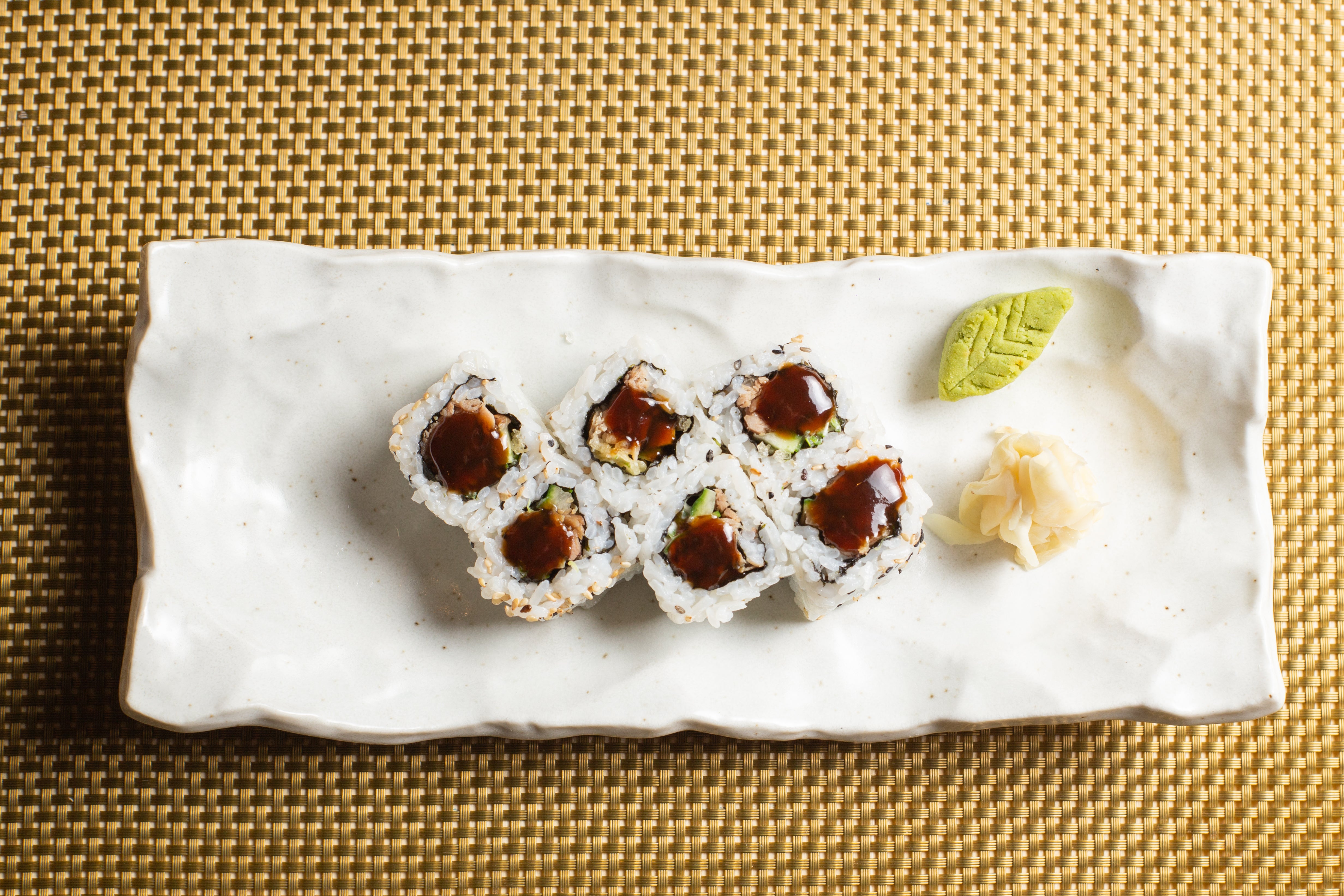 Crispy Duck Leek Roll with Plum Sauce
