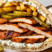 Chicken Shawarma Sandwich (Large)