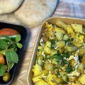 Mufarrakeh Eggs And Potato 