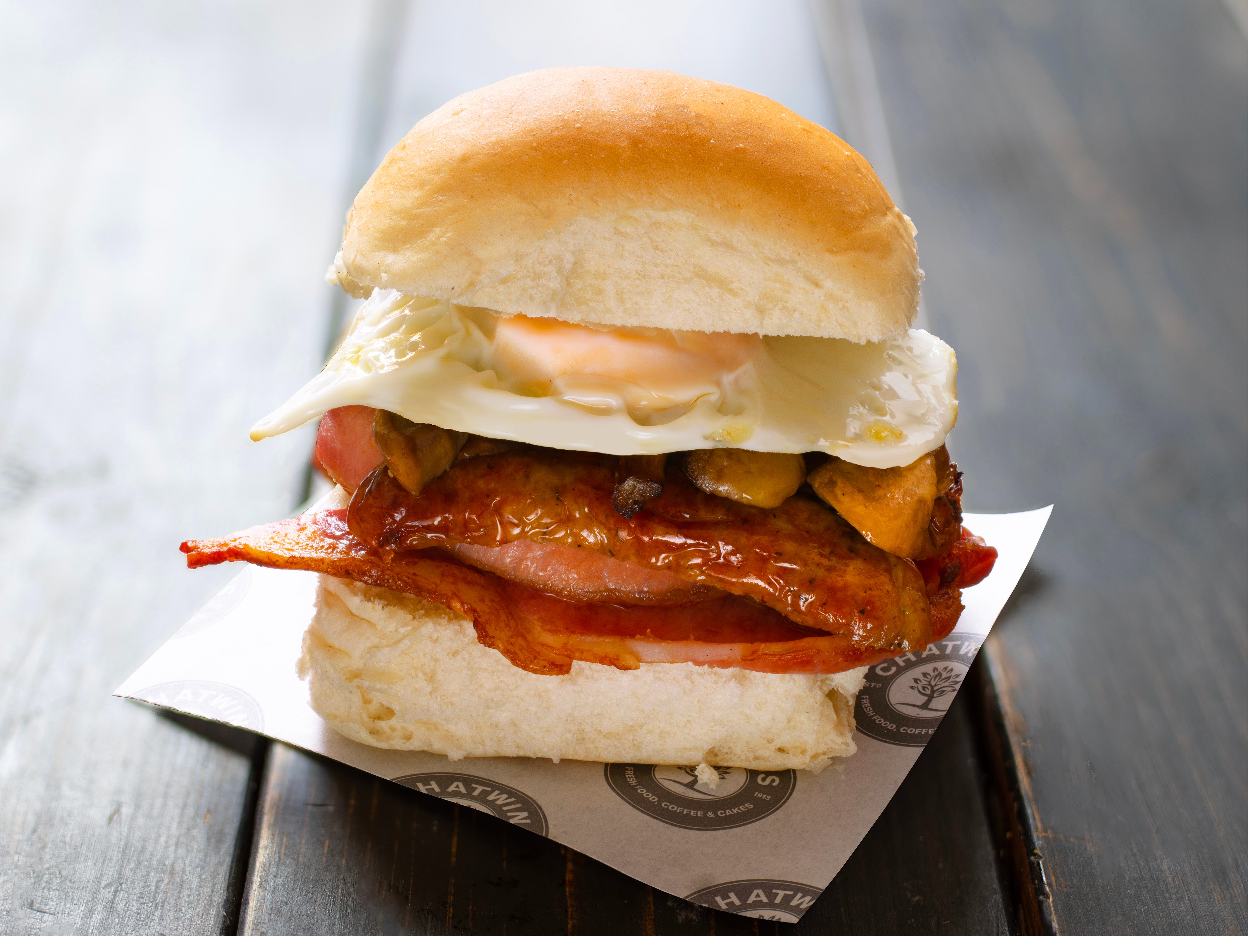 Fully Loaded Breakfast Bap