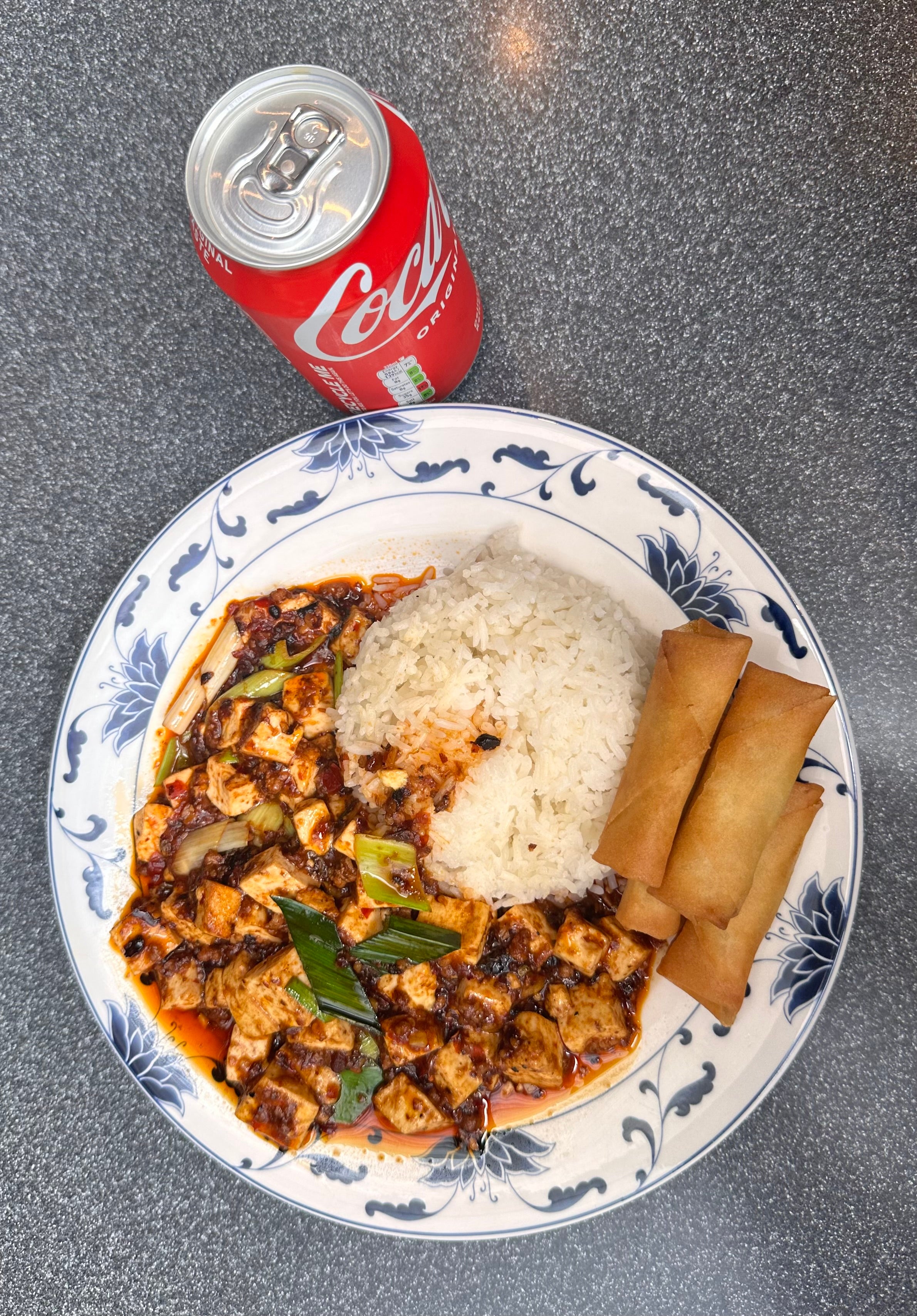 麻婆豆腐飯套餐 Legendary Ma Po Tofu (With Minced Pork) (H) Set