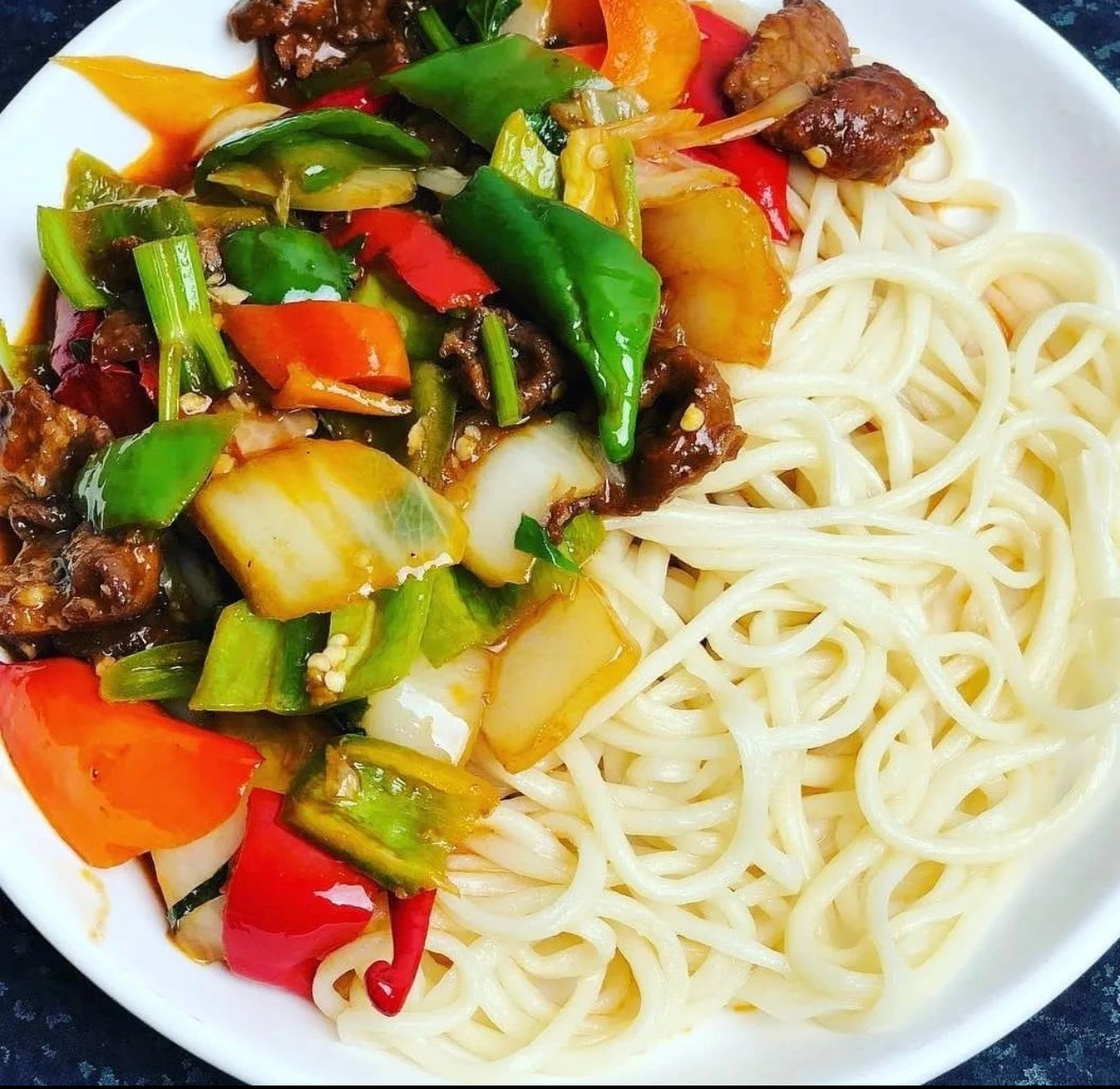 Chef Uyghur special Goyru Leghman