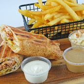 Honey Mustard Tawook meal