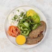 Breakfast With Salmon