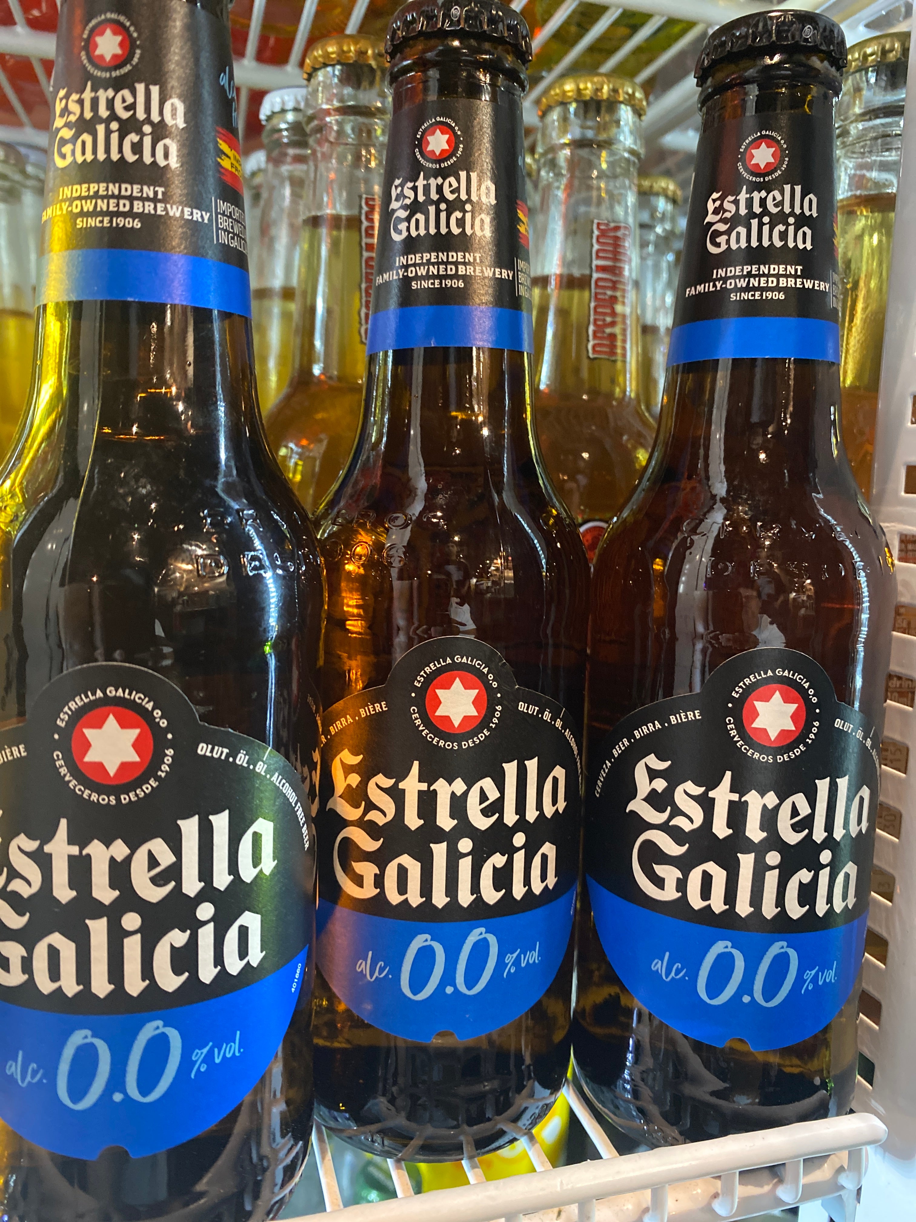 0,0 Alcohol Beer Estrella Galicia