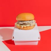 Swiss Mushroom Burger