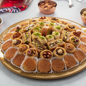 Mix Platter Of Arabic Sweets