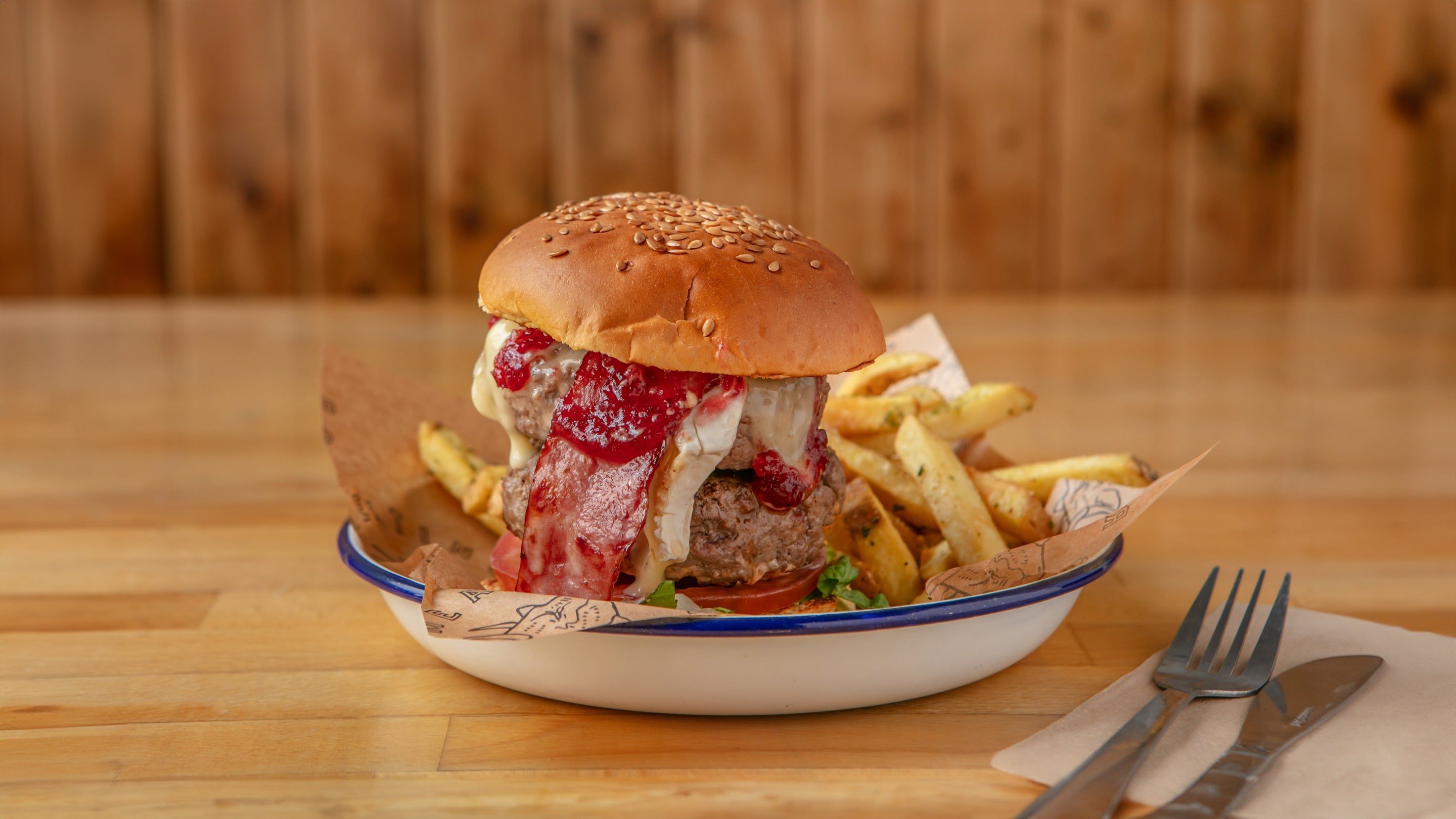 King Harry (12oz Double Burger)
