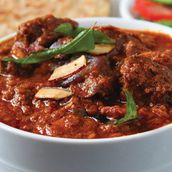 Beef Palli Curry Dish