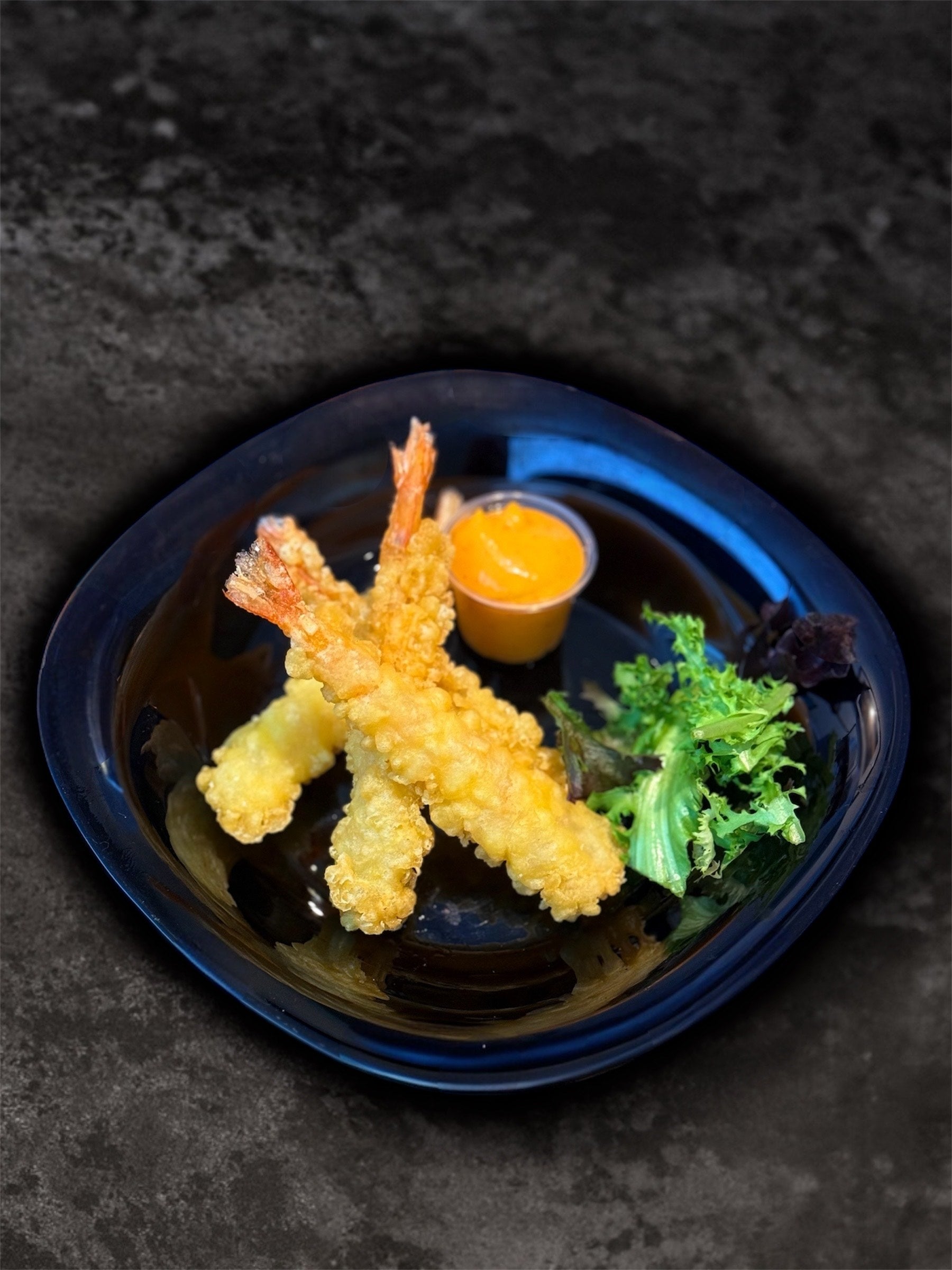 King Prawn Tempura with spicy mayo