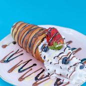 Chimney Cone Cream Fruits Small