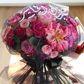 Baby Girl Bouquet With Mix Pink Flowers