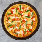 Paneer Indian Pizza