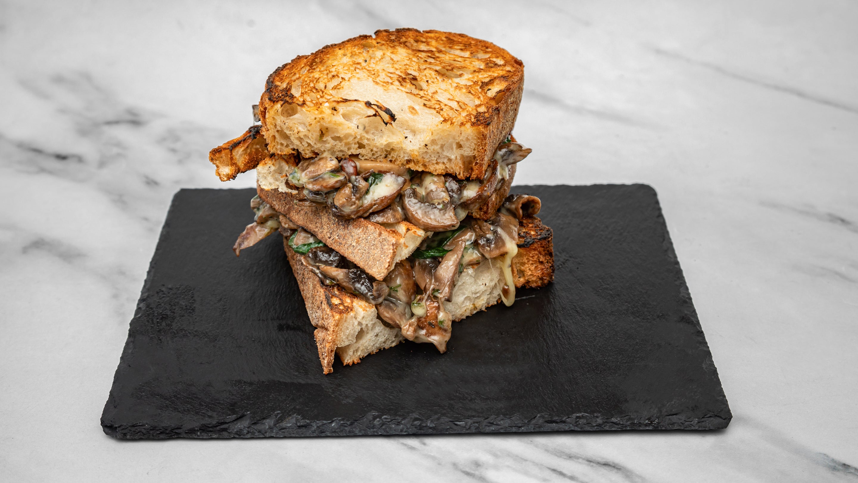 Mushroom Melt Toastie 