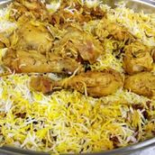 Chicken Biryani Arbi