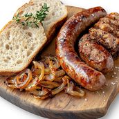 Roasted Sausage With Fried