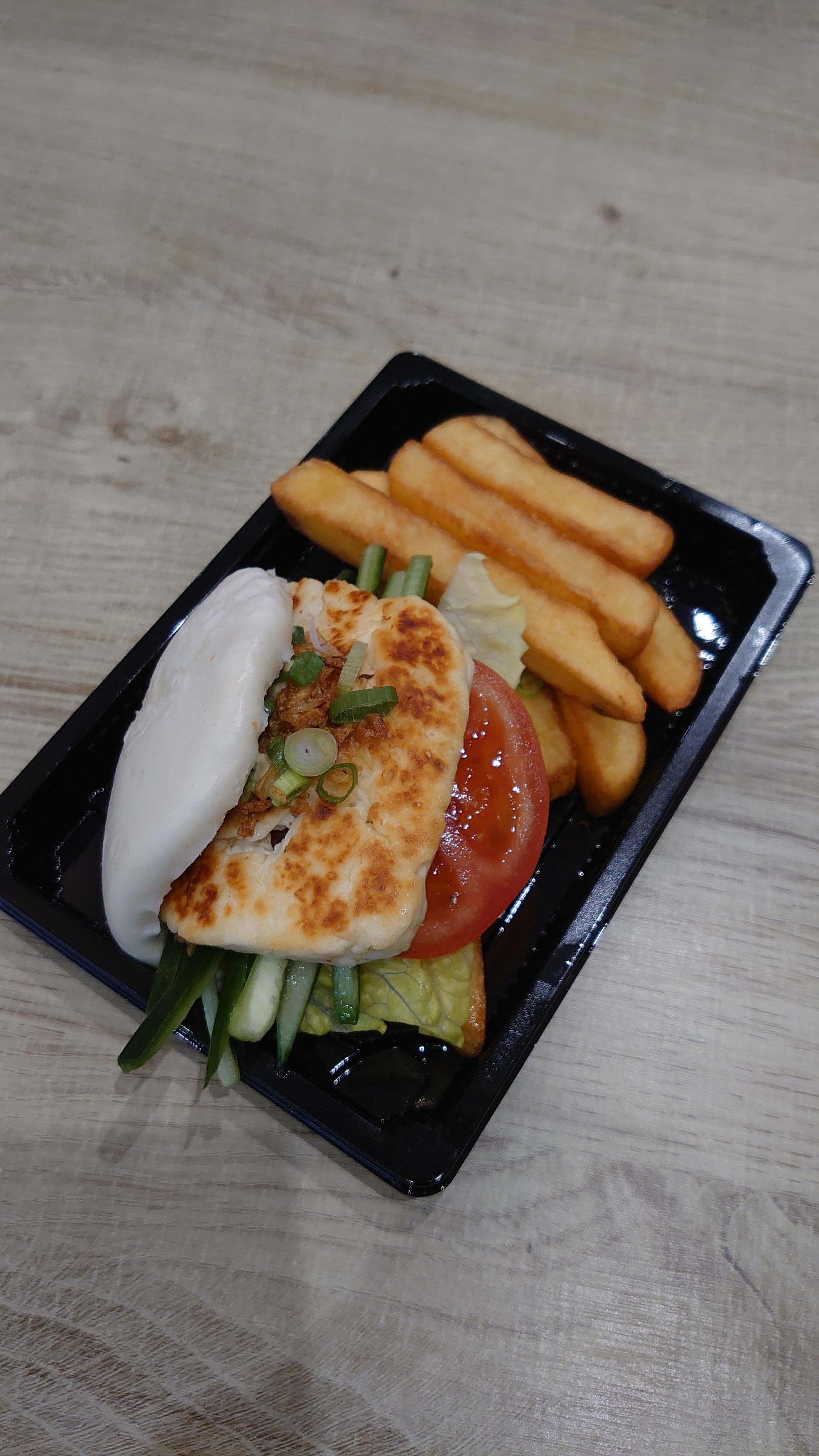 Halloumi Bao