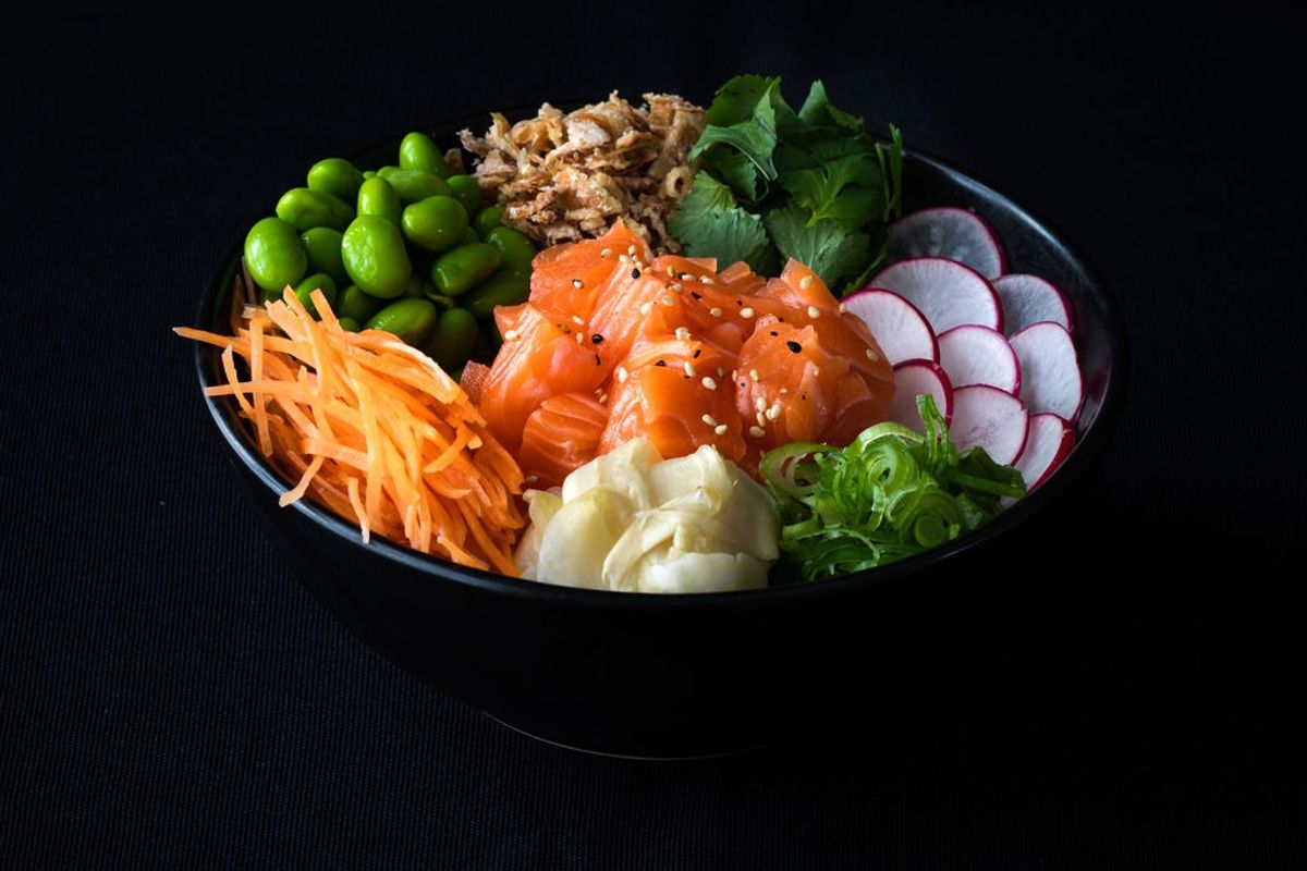 *Salmon Poke Bowl