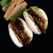 Crispy Bbq Beef Bao