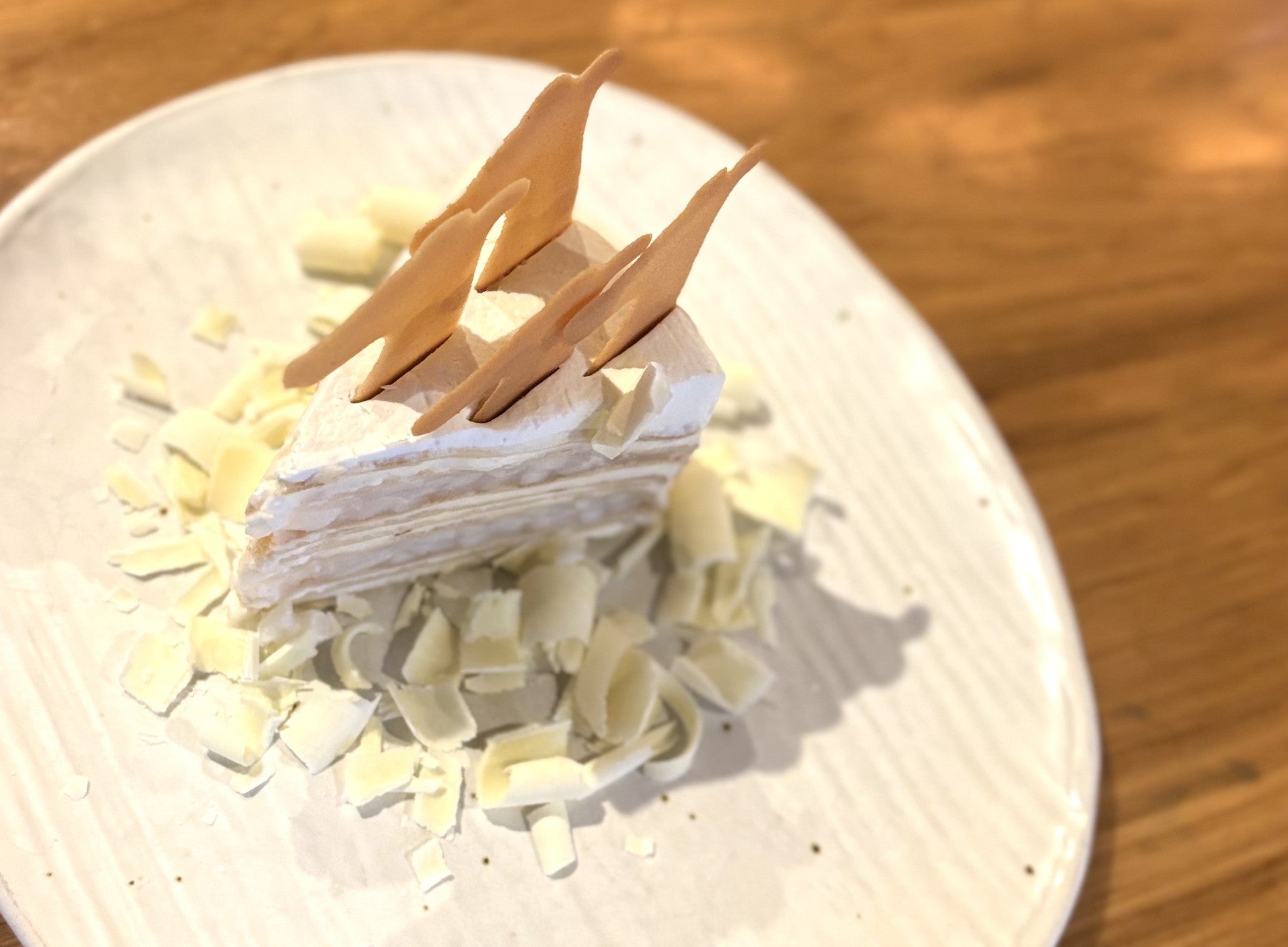 Young Coconut crepe cake