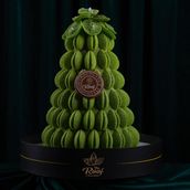 Kiwi Shaped Cocoa Pyramid