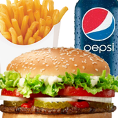 Beef Burger Meal