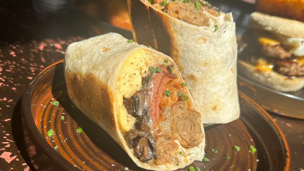 Veggie Breakfast Wrap